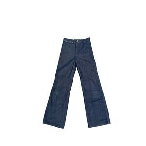[Vintage] 1960s Dark Denim Youth Flare Leg Jeans